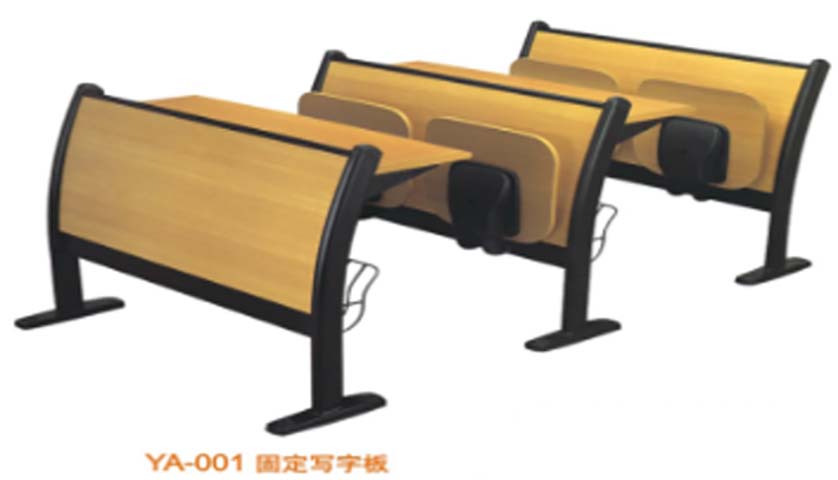 Fixed Tiered Lecture Hall Seating with Attached Writing Tablet