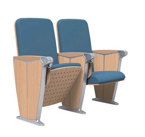 Ganged Fixed Tip-Up Auditorium Chair