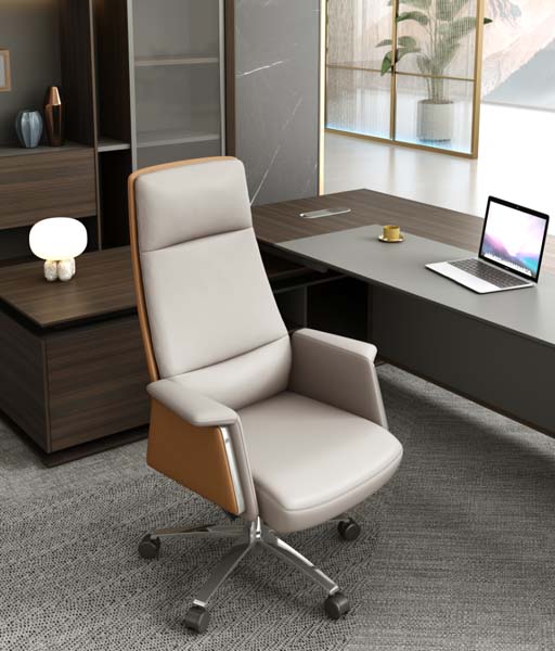 Two-Tone High-Back Executive Office Chair