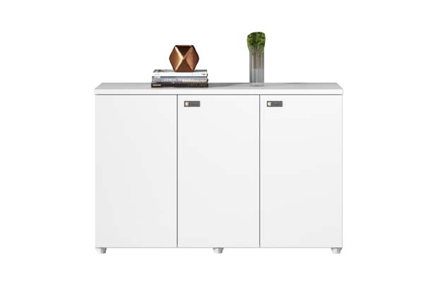 3-Door Lockable Low Office Storage Credenza