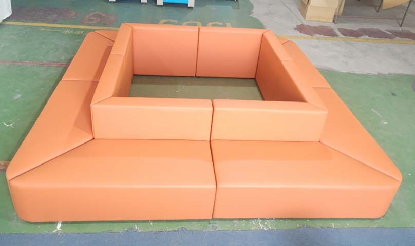 Modular Square Pit Soft Seating Set