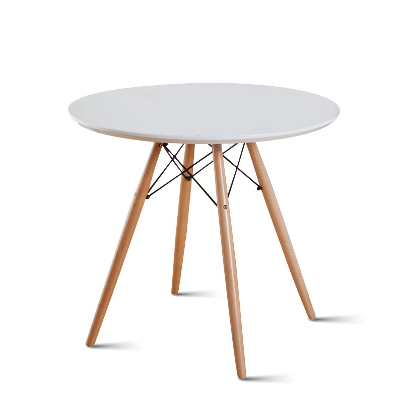 Mid-Century Modern Round Dining Table