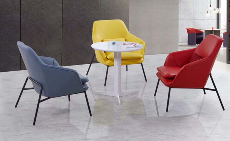 Minimalist All-White Round Pedestal Lounge Side Table with Cruciform Base