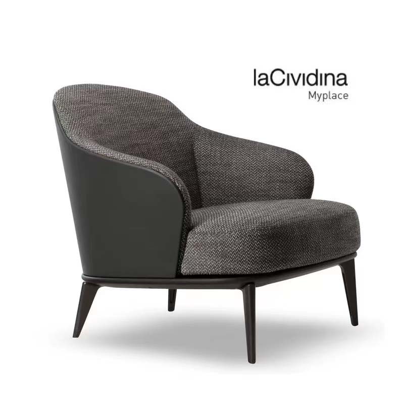 laCividina Myplace Upholstered Lounge Armchair
