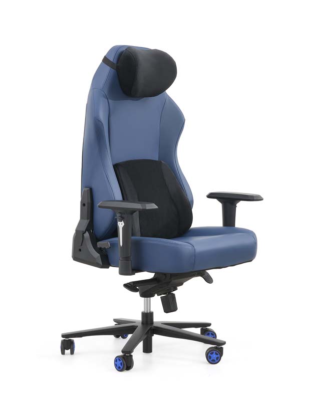 High-Back Ergonomic Gaming and Executive Office Chair with Headrest and Lumbar Pillow