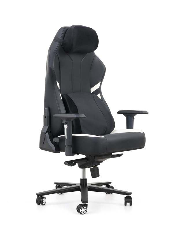 High-Back Racing-Style Ergonomic Gaming Chair with Head Pillow and Lumbar Cushion