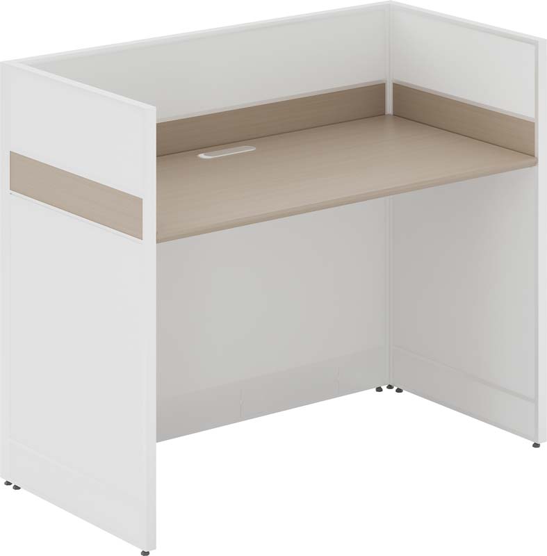 Single-Person Panel Screen Workstation