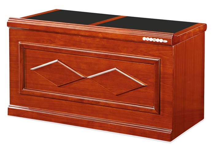Traditional Cherry Wood Multimedia Lectern Teacher Desk