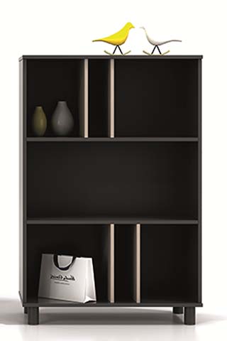 Modern Freestanding Mixed Storage Cabinet