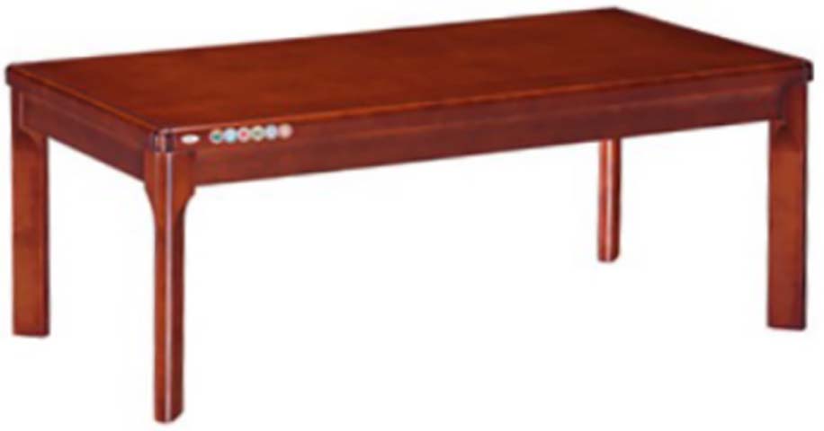 Traditional Rectangular Solid Wood Coffee Table