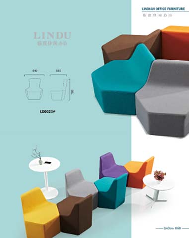 Interlocking Polygonal Modular Lounge Sofa