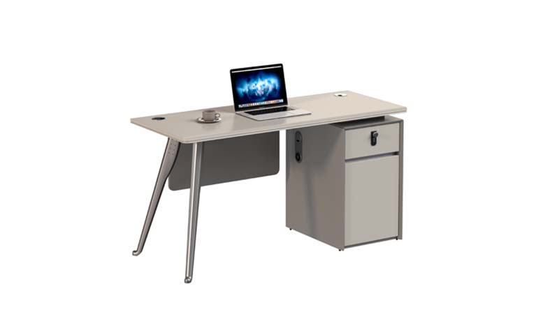 Rectangular Office Workstation with Right Pedestal
