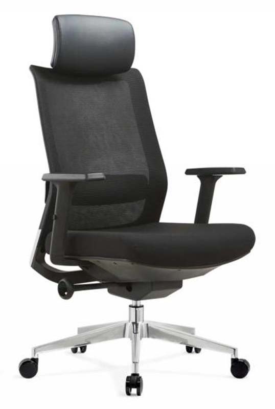 High-Back Mesh Ergonomic Office Chair with Headrest