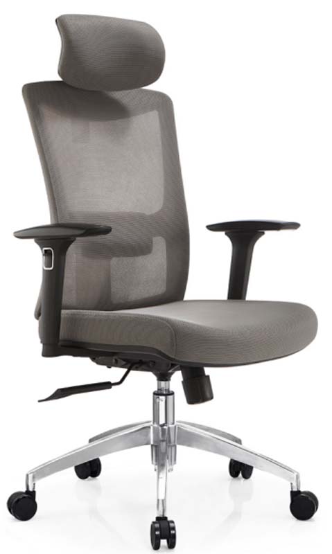 High-Back Mesh Ergonomic Office Chair with Headrest