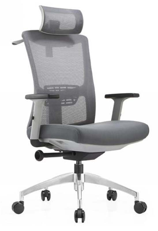 High-Back Mesh Ergonomic Office Chair with Headrest