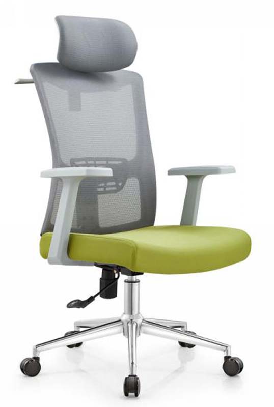 High-Back Ergonomic Mesh Office Chair with Headrest