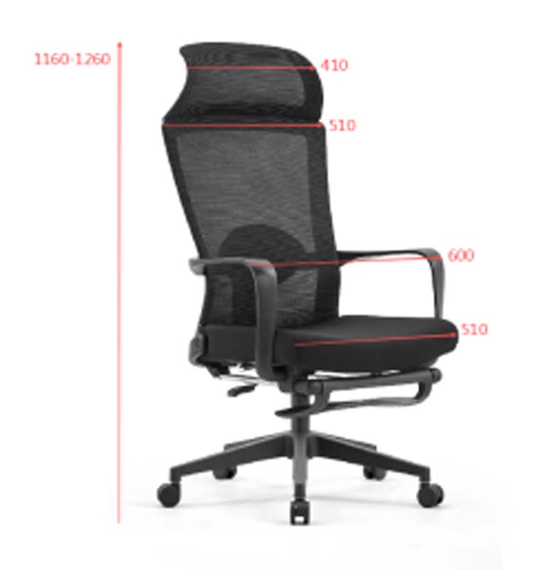 High-Back Mesh Ergonomic Executive Office Chair