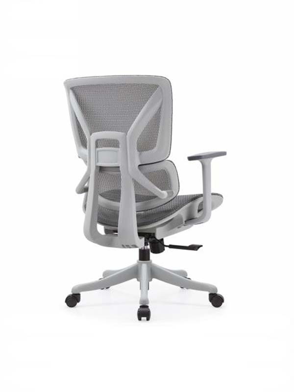 Mid-Back Mesh Swivel Task Chair with Fixed Armrests