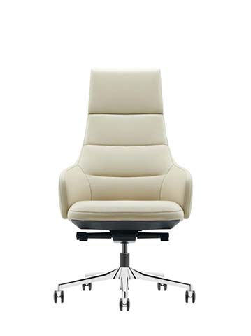 High-Back Upholstered Executive Swivel Chair