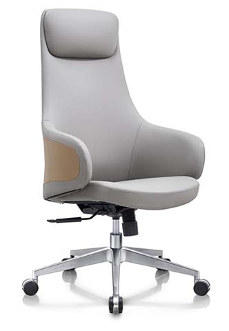 High-Back Upholstered Executive Swivel Chair