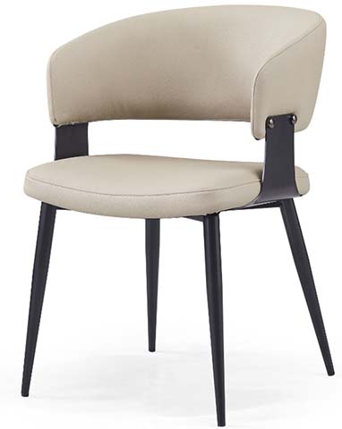 Modern Upholstered Arm Dining Chair